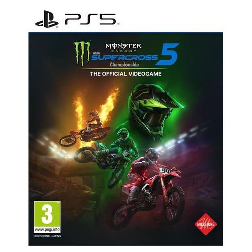 Monster Energy Supercross 5 : The Official Videogame PS5