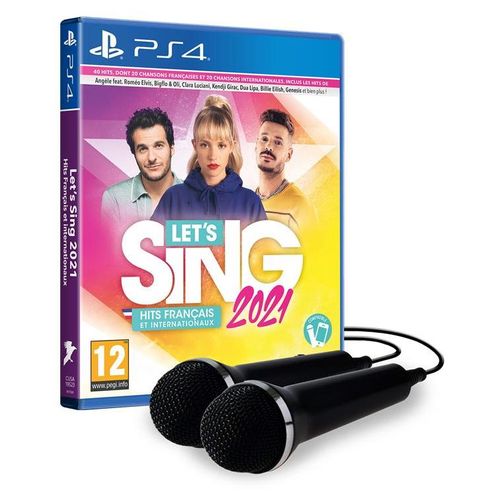 Let's Sing 2021 : Hits Français Et Internationaux + 2 Microphones PS4
