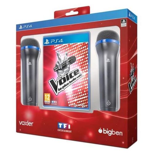 The Voice - La Plus Belle Voix + 2 Microphones PS4
