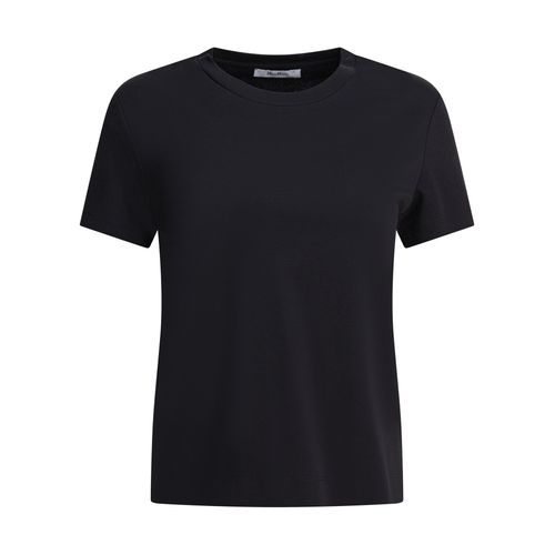 T-Shirt Noir En Coton Max Mara
