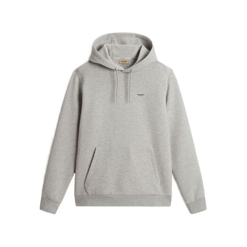 Sweatshirt Gris Woolrich Pour Hommes