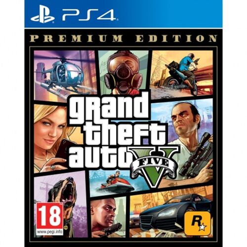 Jeu PS4 - édition premium de grand theft auto v
