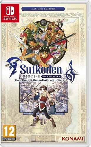 Suikoden I&II HD Remaster : Gate Rune and Dunan Unification Wars Day One Edition Switch