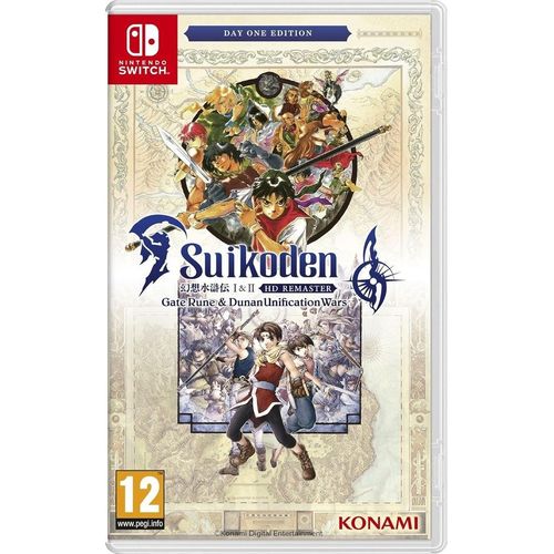 Suikoden I&II HD Remaster : Gate Rune and Dunan Unification Wars Day One Edition Switch