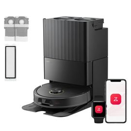Roborock QV 35S Set robot aspirateur laveur avec station d¿accueil mul