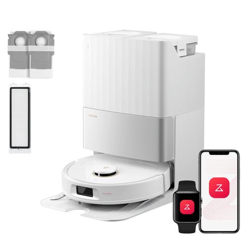 Roborock QV 35S Set robot aspirateur laveur avec station daccueil multifonctionnelle