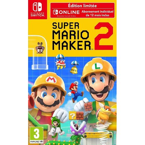 Super Mario Maker 2 Édition Limitée Switch
