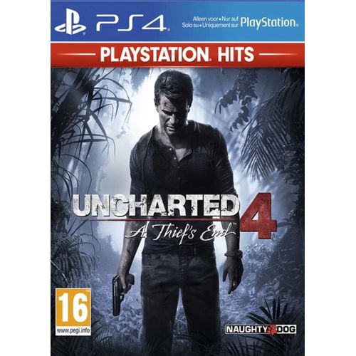 Uncharted 4 : a thiefs end Playstation Hits PS4