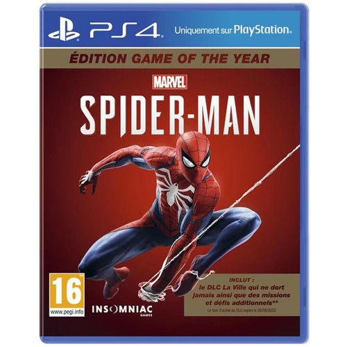 Marvel's Spider-Man : Edition Game Of The Year PS4