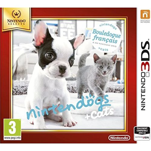 Nintendogs & cats - bouledogue français & ses nouveaux amis 3DS