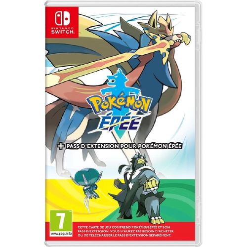 Pokémon Épée+Pass d'Extension pour Pokémon Epée Switch