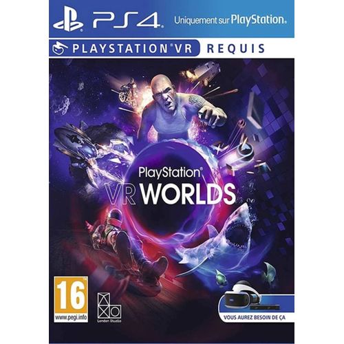VR worlds PS4