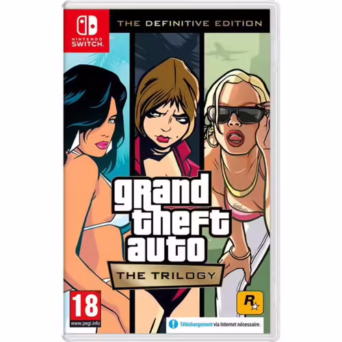Grand Theft Auto : The Trilogy : The Definitive Edition Switch