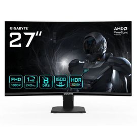 Moniteur Gaming Incurvé 27" - GIGABYTE - GS27FC2 - FHD - 240Hz - 1ms - HDR Ready