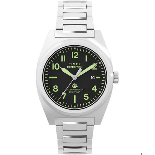Montre numérique Timex T5k539 moniteur de fréquence cardiaque bleu et