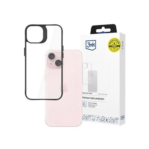 Coque 3Mk Satin Armor Pour Iphone 15 Plus, Protection Renforcée Avec Revêtement Nano