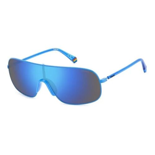 Lunettes De Soleil - Polaroid - Pld 6222/S - Couleur Mvu Azure - Monture Métallique - Unisexe