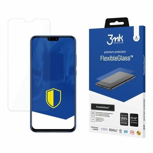 Verre hybride - 3MK - Honor 8x - FlexibleGlass¿ - Transparent - Résistant aux rayures