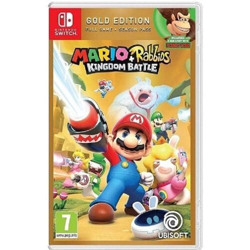 Nintendo Mario + The Lapin Crétins Kingdom Battle - Edition Gold