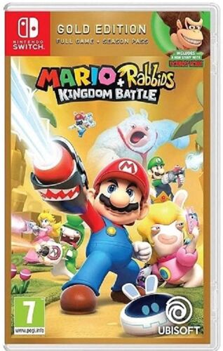 Nintendo Mario + The Lapin Crétins Kingdom Battle - Edition Gold