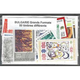 Bulgarie Commémoratifs Grands Formats 50 Timbres Différents