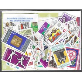 Bulgarie Commémoratifs Grands Formats 100 Timbres Différents