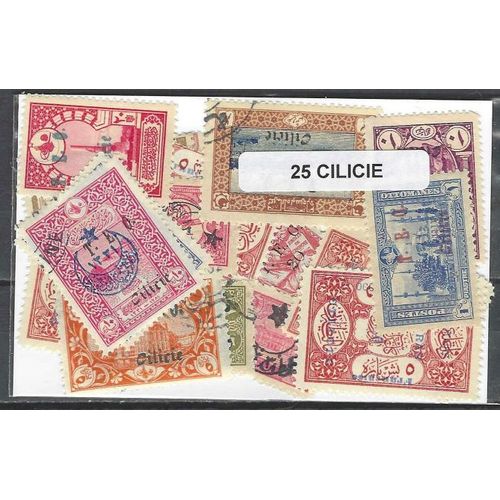 Cilicie (Turquie) 25 Timbres Différents