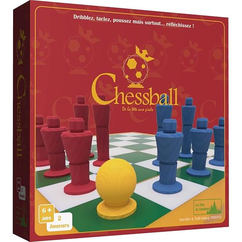 Chessball Jeu De Société Partir De 6 Ans 2 Joueurs Echecs Foot Football
