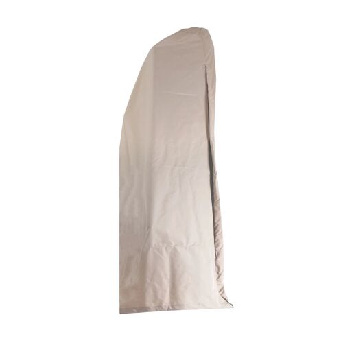 Housse De Protection Pour Parasol Déporté Jusqu'à 3m Avec Fermeture Éclair Crème 04_0007052
