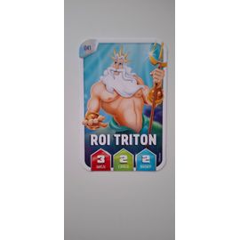 Carte Disney Leclerc 2025 41 Roi Triton 041
