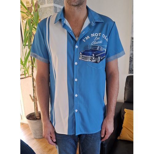 Chemise Ouku Bleue