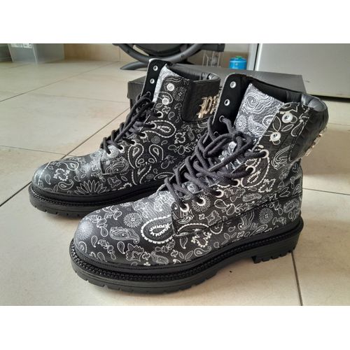 Bottes En Cuir Homme Philipp Plein – Neuves, Design Original - 43