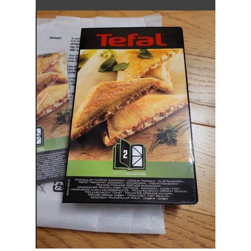 Tefal® Plaques Croque Triangle SW3411/3413/3415/3418/3419/341B/342D/852D/853D/854D/857D Club Sandwich