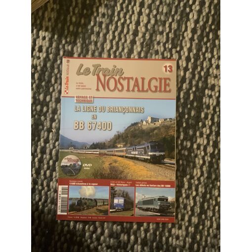 Lot De 4 Revues TRAIN NOSTALGIE – N°13-14-15-16 – Années 2019-2020 – État Neuf