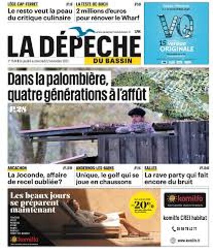 La Depeche Du Bassin 1534 2025 Manu Et Gerard Lanvin/Goldmen