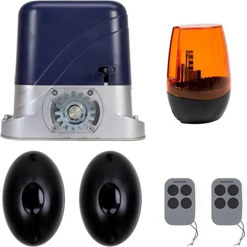 Kit d'automatisation de portail - PNI - AP800D - Moteur 350W - 2 télécommandes - 800 kg