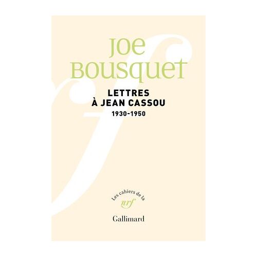 Lettres À Jean Cassou