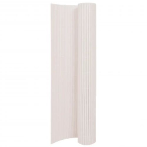 Prolenta Premium - Clôture De Jardin Double Face 110x500 Cm Blanc