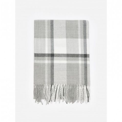 Écharpe Femme À Carreaux Avec Franges