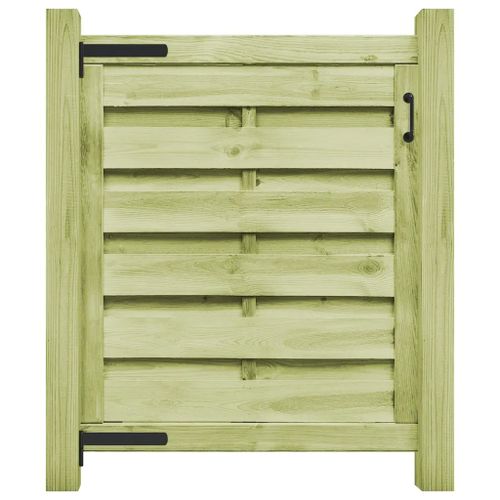 Prolenta Premium - Portillon Bois De Pin Imprégné 100x100 Cm Vert