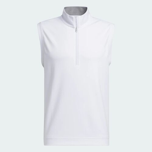 Veste Sans Manches 1/4 De Zip Elevated Adidas - White - M