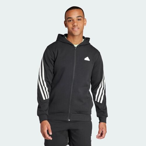 Veste À Capuche Entièrement Zippée 3 Bandes Future Icons Adidas - Black - M