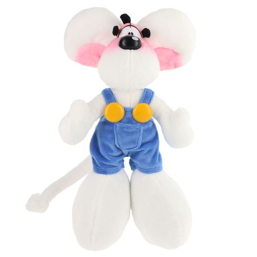Peluche Diddl en salopette bleue 30 cm