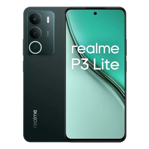 Smartphone - Realme P3 lite 4G Vert 8Go Ram 256Go