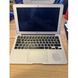 Apple MacBook Air début 2015 - 11" Intel Core i5 - 1.6 Ghz - Ram 4 Go - DD 250 Go - Gris clair