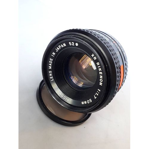 OBJECTIF RICOH 50 mm 1.7 XR RIKENON MONTURE PENTAX K / M