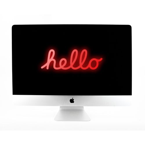 Apple iMac 27" Intel Core i7-10700k - Ram 32 Go - DD 4 To - Radeon Pro 5500XT 8 Go 2020