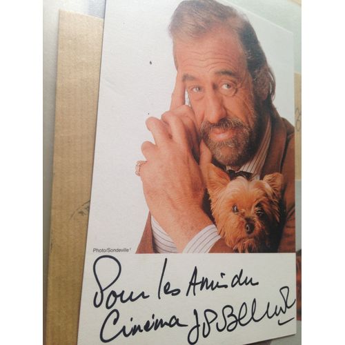 Jean-Paul Belmondo - Autographe