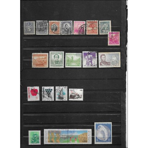 Chili 21 Timbres 1878