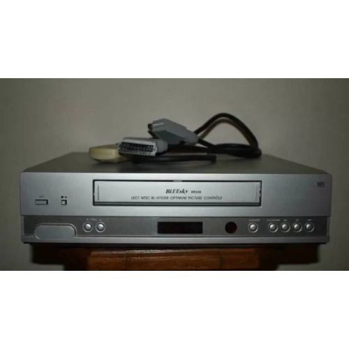 Magnétoscope Bluesky XR-230 XR230 pour enregistrer et lire des cassettes vidéo VHS Pal et SECAM - VCR enregistreur complet sur cassette et lecteur de film